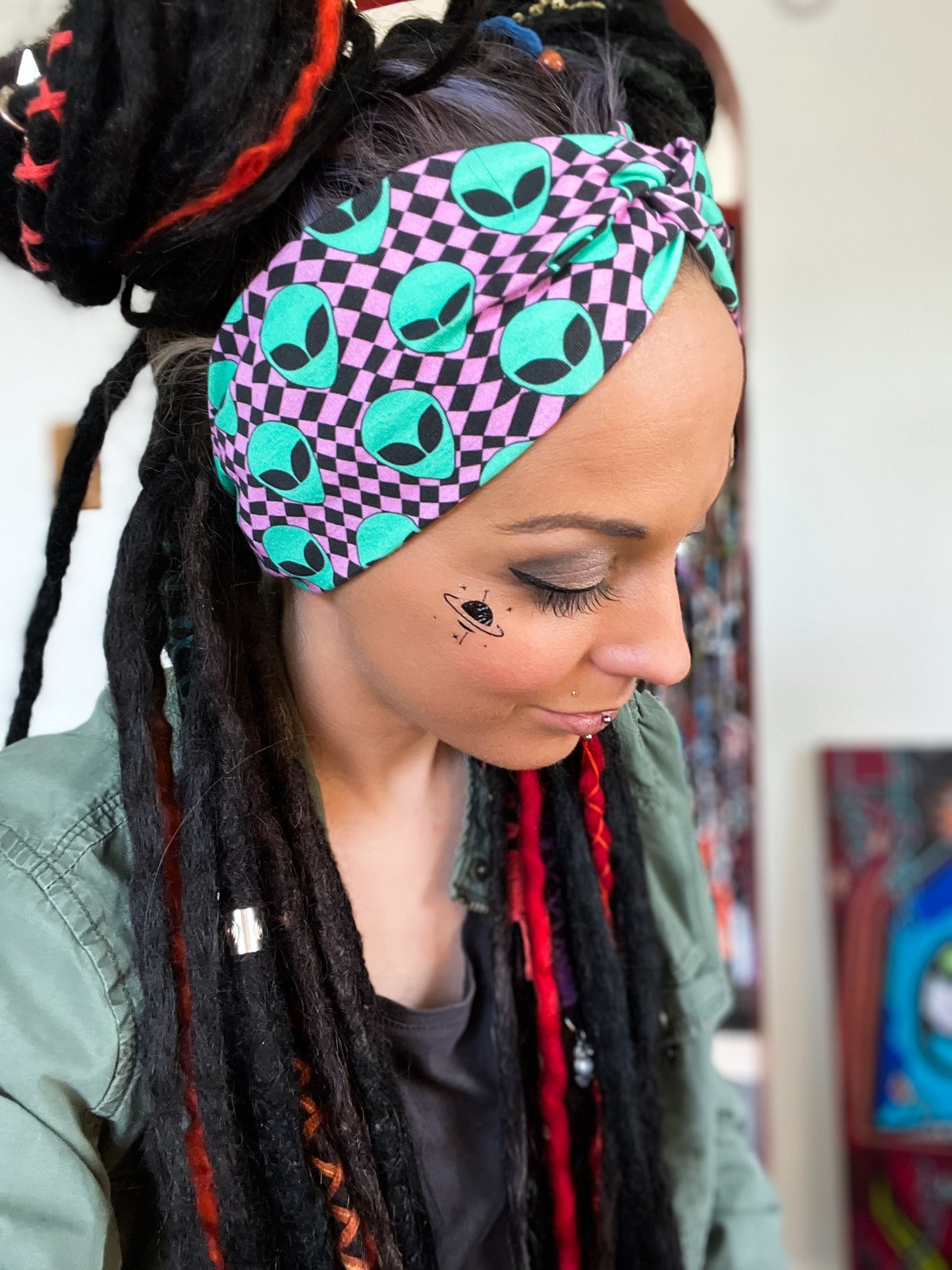 Alien Twisted Knot Headband