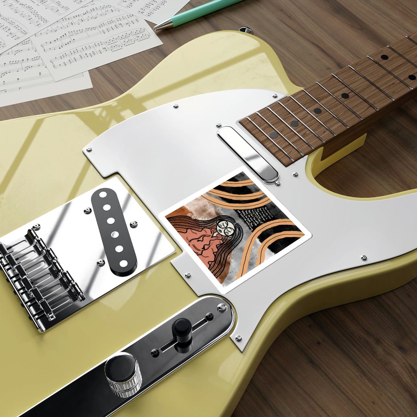 Your anxiety is lying to you sticker